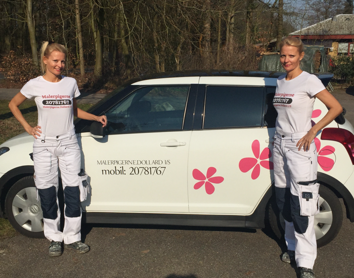 Dollard søstrene har haft eget firma siden 2008.